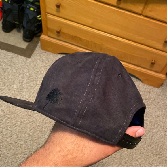 New Oak And Marble Limited Private Label Black IVXX Snap Back Hat - Picture 2 of 4